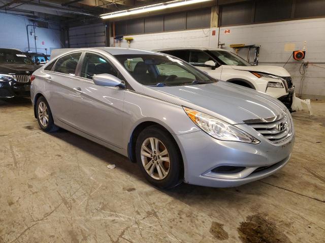 5NPEB4AC2BH253486 - 2011 HYUNDAI SONATA GLS BLUE photo 4