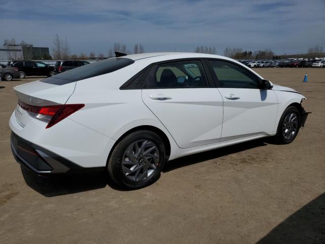 KMHLM4DG9RU667781 - 2024 HYUNDAI ELANTRA SEL WHITE photo 3