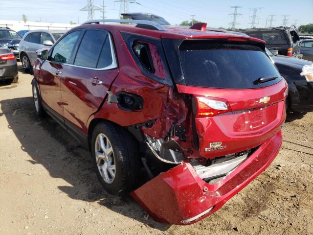 2GNAXVEV0J6290287 - 2018 CHEVROLET EQUINOX PREMIER RED photo 3