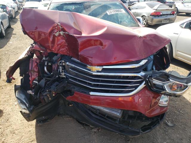 2GNAXVEV0J6290287 - 2018 CHEVROLET EQUINOX PREMIER RED photo 7