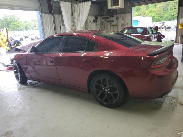 2C3CDXBG2LH187718 - 2020 DODGE CHARGER SXT MAROON photo 2