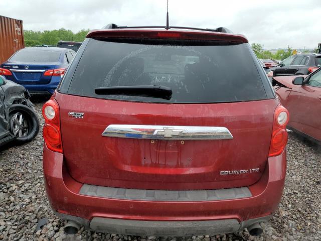 2CNFLFEY1A6318006 - 2010 CHEVROLET EQUINOX LTZ BURGUNDY photo 6