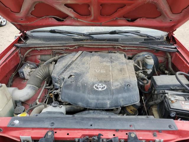3TMJU62N98M062865 - 2008 TOYOTA TACOMA DOUBLE CAB PRERUNNER RED photo 11