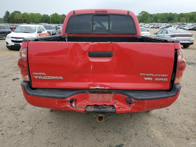 3TMJU62N98M062865 - 2008 TOYOTA TACOMA DOUBLE CAB PRERUNNER RED photo 6