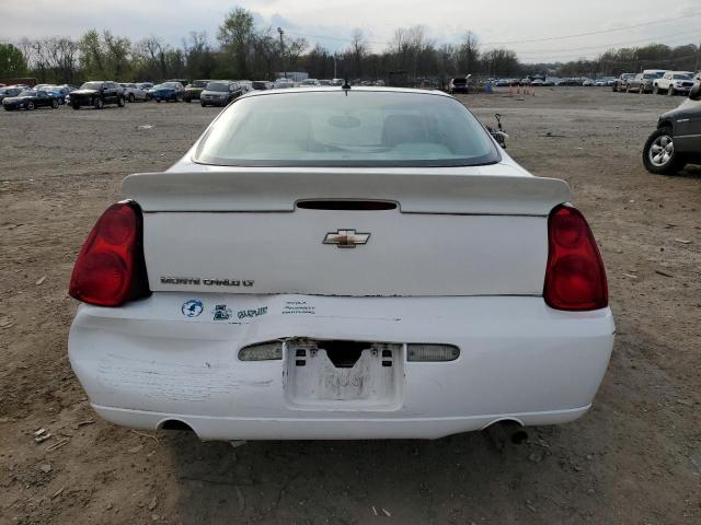 2G1WK161269403009 - 2006 CHEVROLET MONTE CARL LT WHITE photo 6