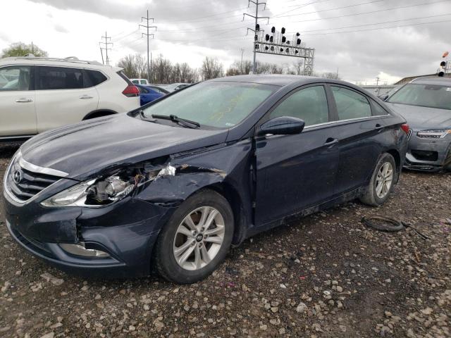 5NPEB4AC3DH673065 - 2013 HYUNDAI SONATA GLS BLUE photo 1