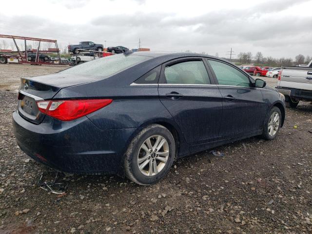 5NPEB4AC3DH673065 - 2013 HYUNDAI SONATA GLS BLUE photo 3