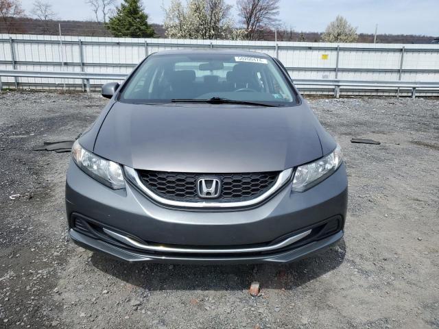 2HGFB2F56DH589691 - 2013 HONDA CIVIC LX GRAY photo 5