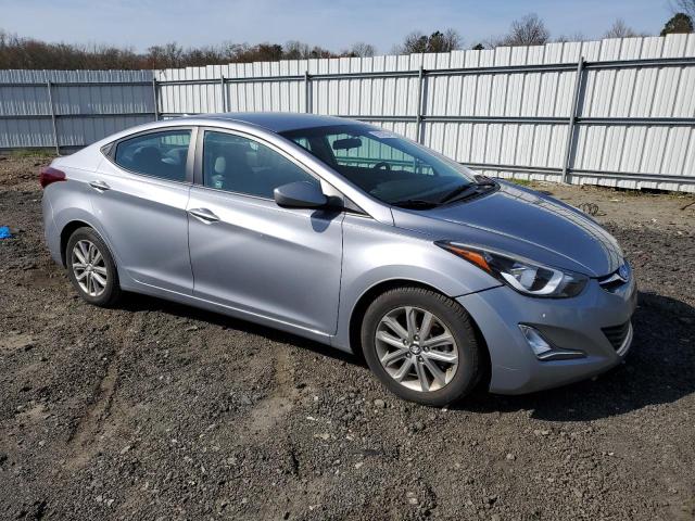 5NPDH4AE3GH762960 - 2016 HYUNDAI ELANTRA SE SILVER photo 4