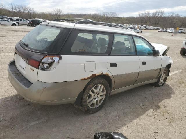 4S3BH675517679357 - 2001 SUBARU LEGACY OUTBACK AWP 白色 照片 3