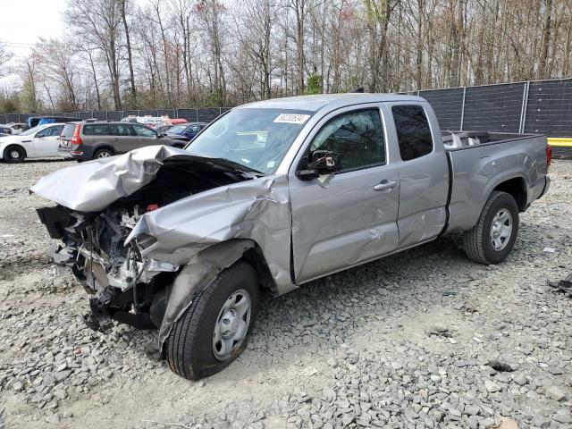 5TFSX5EN6KX067962 - 2019 TOYOTA TACOMA ACCESS CAB SILVER photo 1