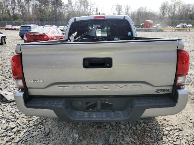 5TFSX5EN6KX067962 - 2019 TOYOTA TACOMA ACCESS CAB SILVER photo 6