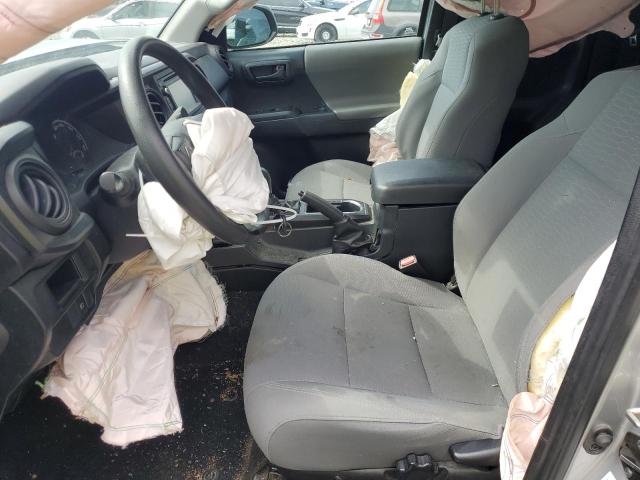 5TFSX5EN6KX067962 - 2019 TOYOTA TACOMA ACCESS CAB ვერცხლისფერი ფოტო 7