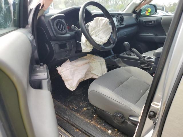 5TFSX5EN6KX067962 - 2019 TOYOTA TACOMA ACCESS CAB ვერცხლისფერი ფოტო 8