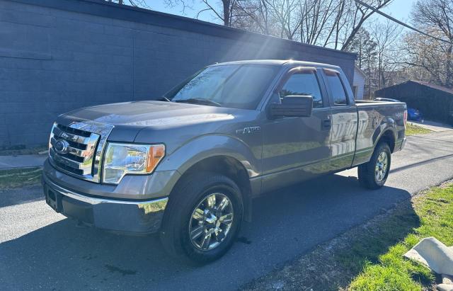 1FTFX1EV2AFD85527 - 2010 FORD F150 SUPER CAB GRAY photo 2