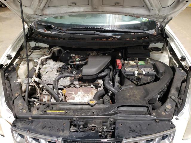 JN8AS5MT2CW265637 - 2012 NISSAN ROGUE S WHITE photo 12