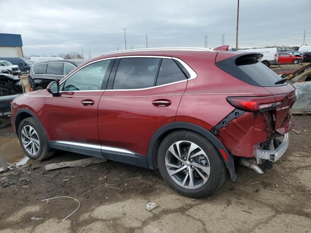 LRBFZNR44ND028496 - 2022 BUICK ENVISION ESSENCE Կարմիր լուսանկար 2