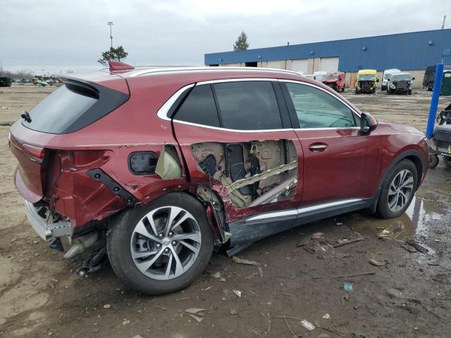 LRBFZNR44ND028496 - 2022 BUICK ENVISION ESSENCE Կարմիր լուսանկար 3