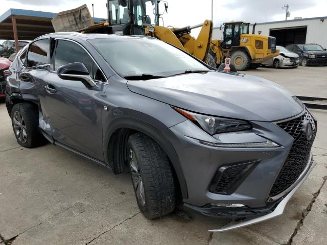 JTJYARBZ1J2103592 - 2018 LEXUS NX 300 BASE ნაცრისფერი ფოტო 4