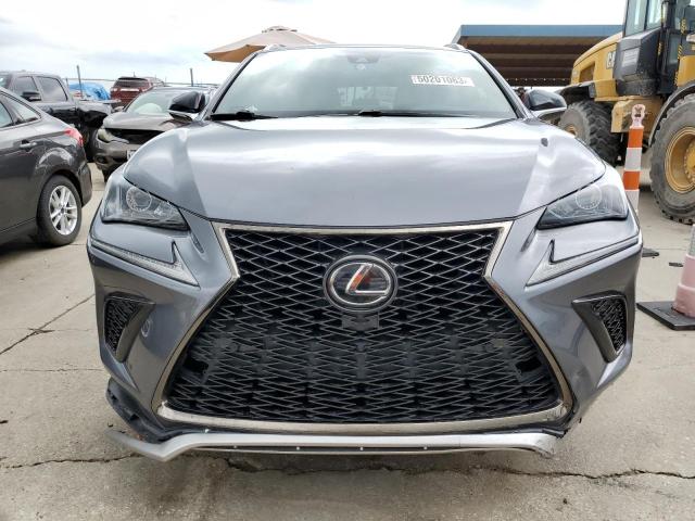 JTJYARBZ1J2103592 - 2018 LEXUS NX 300 BASE ნაცრისფერი ფოტო 5
