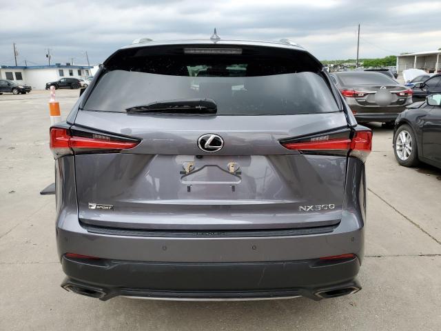 JTJYARBZ1J2103592 - 2018 LEXUS NX 300 BASE ნაცრისფერი ფოტო 6