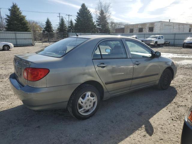 JTDBR32E942027135 - 2004 TOYOTA COROLLA CE GRAY photo 3