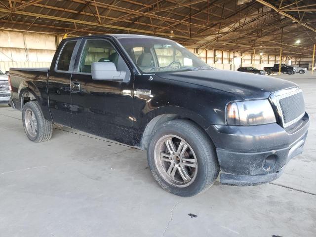 1FTRX12V07KC49186 - 2007 FORD F150 BLACK photo 4