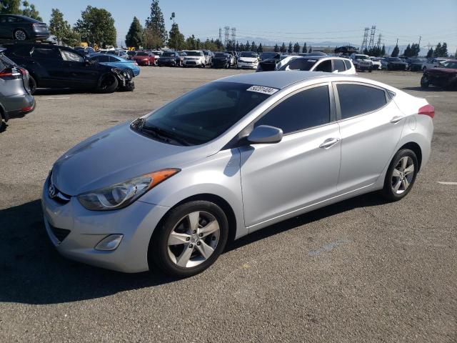 5NPDH4AEXCH079230 - 2012 HYUNDAI ELANTRA GLS SILVER photo 1