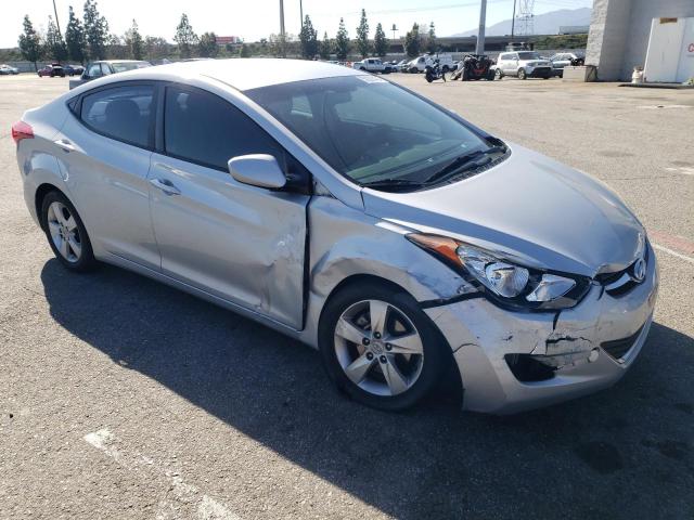 5NPDH4AEXCH079230 - 2012 HYUNDAI ELANTRA GLS SILVER photo 4