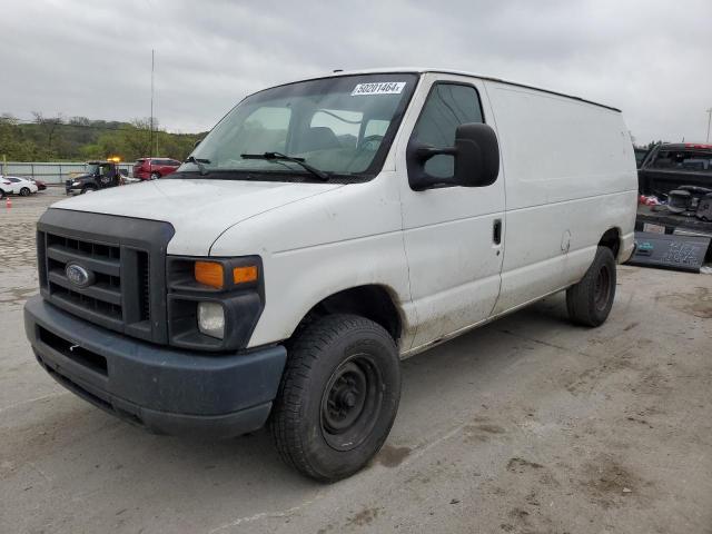 1FTSE34L78DB12721 - 2008 FORD ECONOLINE E350 SUPER DUTY VAN WHITE photo 1