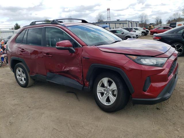 2T3MWRFV5KW045148 - 2019 TOYOTA RAV4 LE RED photo 4