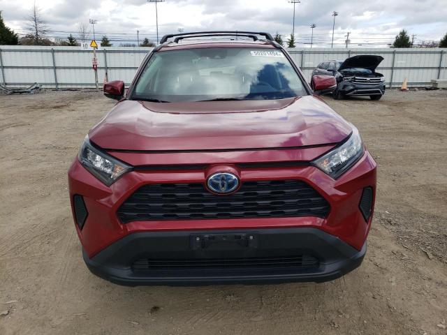 2T3MWRFV5KW045148 - 2019 TOYOTA RAV4 LE RED photo 5