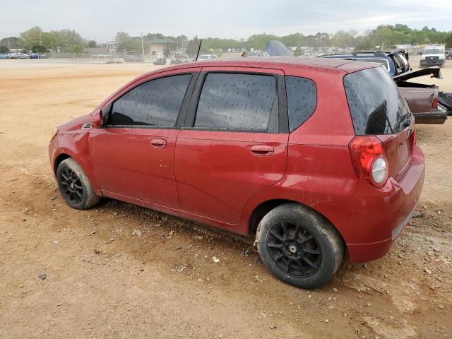 KL1TD6DEXBB198191 - 2011 CHEVROLET AVEO LS RED photo 2