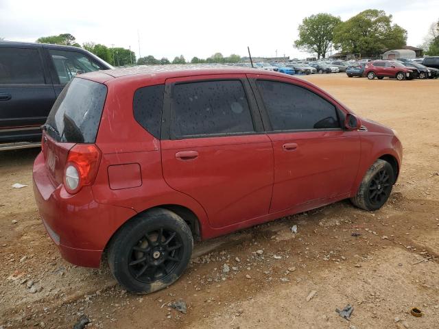 KL1TD6DEXBB198191 - 2011 CHEVROLET AVEO LS RED photo 3