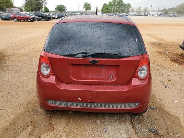 KL1TD6DEXBB198191 - 2011 CHEVROLET AVEO LS 红色 照片 6