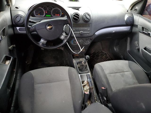 KL1TD6DEXBB198191 - 2011 CHEVROLET AVEO LS 红色 照片 8