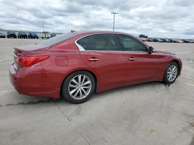 JN1BV7AP6FM353720 - 2015 INFINITI Q50 BASE RED photo 3