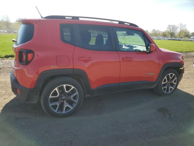 ZACCJABT5GPC44027 - 2016 JEEP RENEGADE LATITUDE RED photo 3