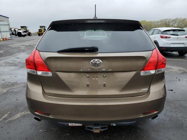 4T3BK3BB6BU056851 - 2011 TOYOTA VENZA BROWN photo 6