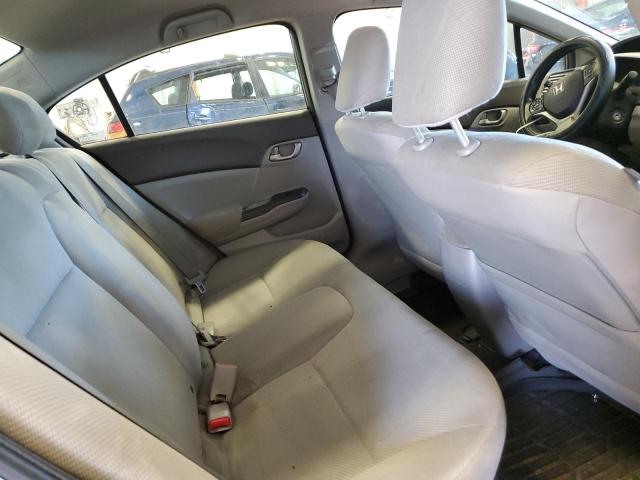 19XFB2F59CE080784 - 2012 HONDA CIVIC LX GRAY photo 10