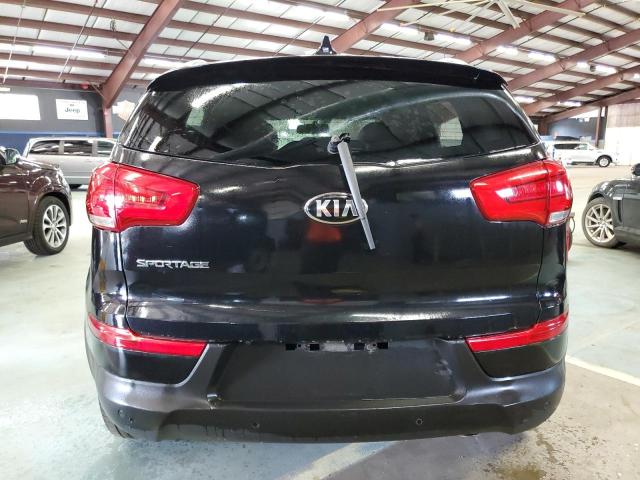 KNDPB3AC2E7563018 - 2014 KIA SPORTAGE BASE BLACK photo 6