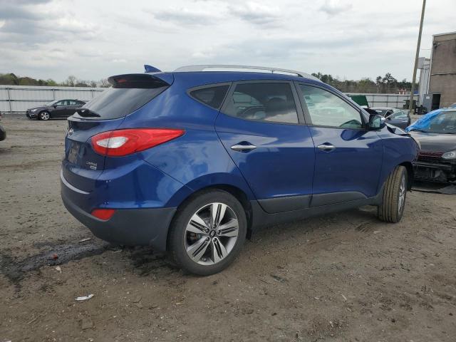 KM8JUCAG7FU987814 - 2015 HYUNDAI TUCSON LIMITED BLUE photo 3