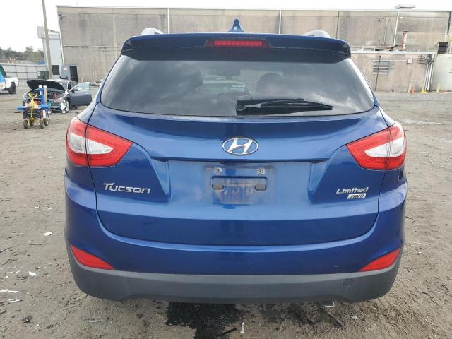 KM8JUCAG7FU987814 - 2015 HYUNDAI TUCSON LIMITED BLUE photo 6