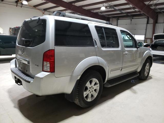 5N1AR18WX5C735787 - 2005 NISSAN PATHFINDER LE ვერცხლისფერი ფოტო 3