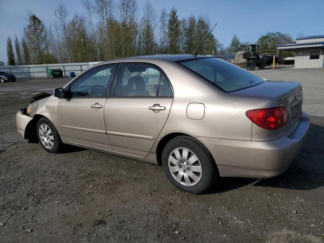 1NXBR38E24Z271068 - 2004 TOYOTA COROLLA CE GOLD photo 2