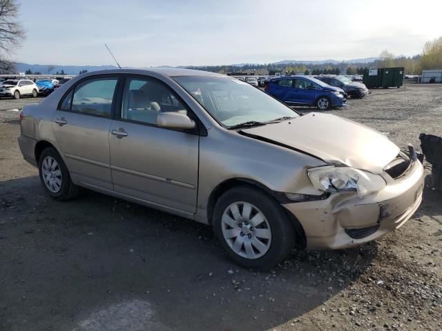 1NXBR38E24Z271068 - 2004 TOYOTA COROLLA CE GOLD photo 4