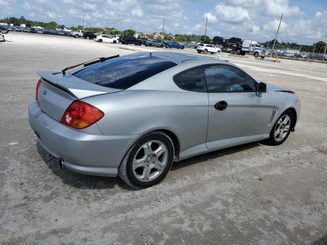 KMHHM65D64U127142 - 2004 HYUNDAI TIBURON SILVER photo 3