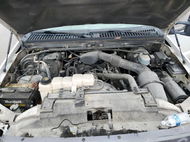 3FTNX20L41MA55718 - 2001 FORD F250 SUPER DUTY WHITE photo 11