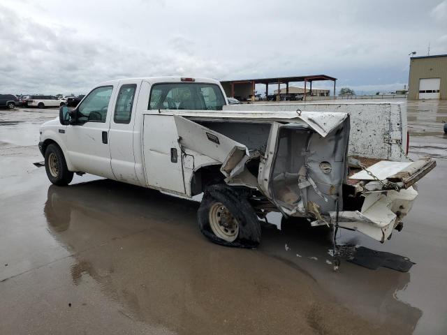 3FTNX20L41MA55718 - 2001 FORD F250 SUPER DUTY WHITE photo 2