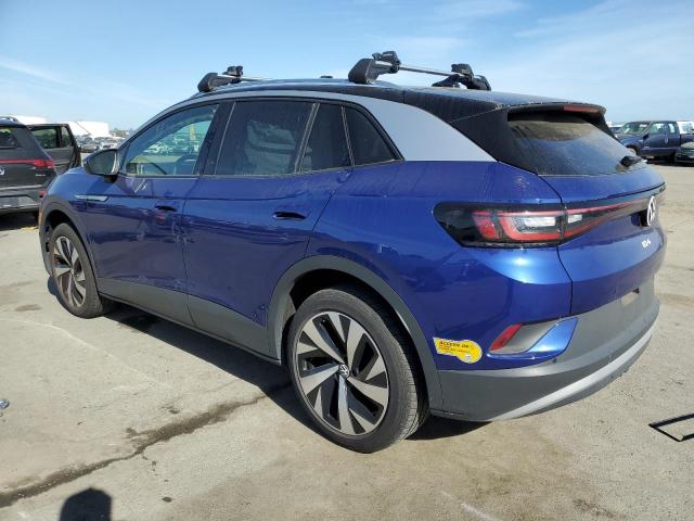 WVGUNPE26NP037229 - 2022 VOLKSWAGEN ID.4 PRO S ლურჯი ფოტო 2